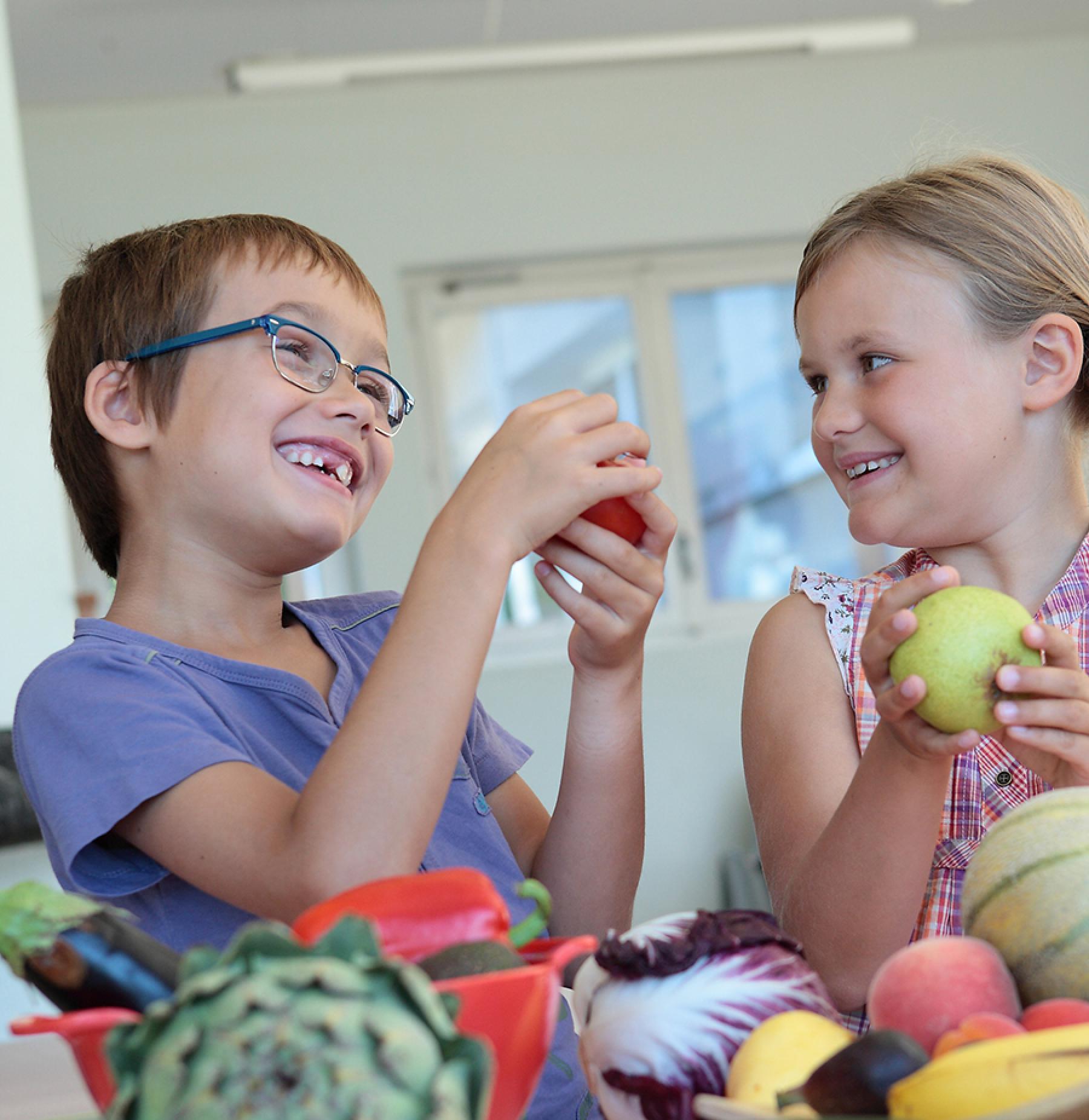 La nutrition, activités pour enfants.